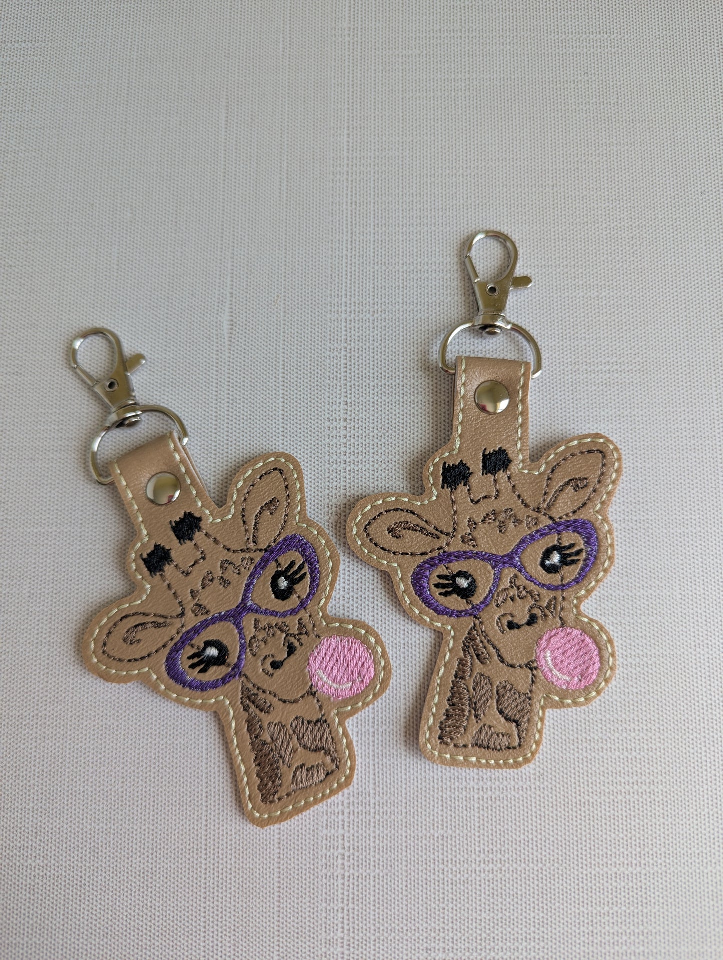 Keychain - Bubble Gum Giraffe