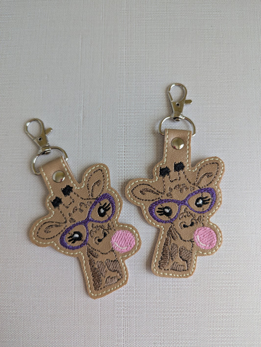 Keychain - Bubble Gum Giraffe